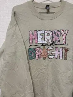 アメリカ古着GILDAN MERRY and BRIGHT トレーナー