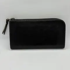 ルバートアンドコー　カードが立つ財布　スミス　栃木レザー　ブラック