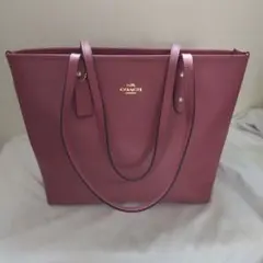 美品　COACH 大容量ショルダーバッグ　トートバッグ 　A4可