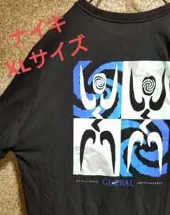 【レアデザイン】NIKE　ナイキ　Tシャツ　デカロゴ　バックプリント　XLサイズ