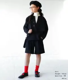 【美品】アンティカ　キッズ　スーツ　セットアップ卒業式　150 ANTIQUA