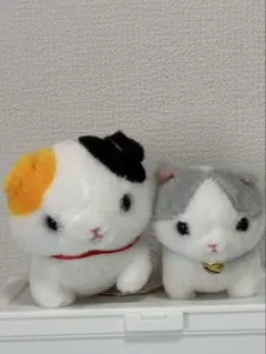 やっぱりマンチカン ぬいぐるみ マスコット 2種セット