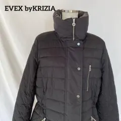 EVEX byKRIZIAブラック キルティング ジャケット