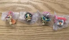 【即日配送】パワーパフガールズ パワパフ めじるしアクセサリー　4個セット