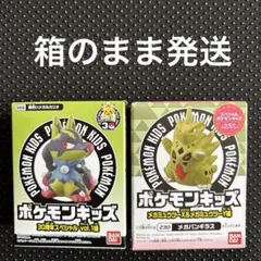 ポケモンキッズ　ポケモン指人形　メガバンギラス　黄色いメガルカリオ　新品未開封