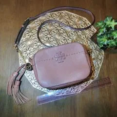 トリーバーチ ショルダーバッグ マックグロー クロスボディ ピンク チェーン