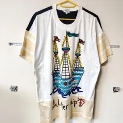 CASTELBAJAC Letter ship Tシャツ ホワイト Lのサムネイル