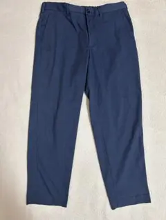 メンズ スラックス パンツ ネイビー
