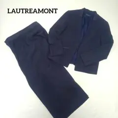 LAUTREAMONT ロートレアモン パンツスーツ セットアップ ネイビーのサムネイル