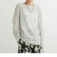 コットンシアーTブラウス URBAN RESEARCH DOORS