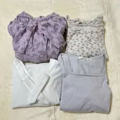 【訳あり2品】トップス 4点 まとめ売り