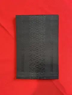 新品・仕立て上がり】リバーシブル 袋帯 黒ベースの地模様 hkuro1