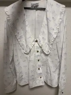 ganni 猫柄シャツ ガニーのサムネイル