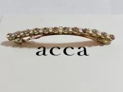 極美】アッカ acca バレッタ ベリーバレッタ ロング アイボリー