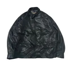 Ralph Lauren ラルフローレン レザージャケット スイングトップ　L