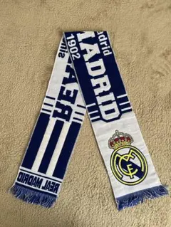 【新品未使用】【非売品】【レアルマドリード】タオルマフラー　スペイン限定