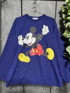 ERNY walt disney ニット　ミッキーマウス