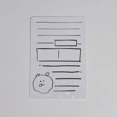 ちいかわ　コレクションカードグミ　ラクガキ
