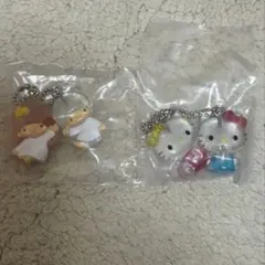 サンリオ　なかよしドロップチャーム　キティ　キキララ