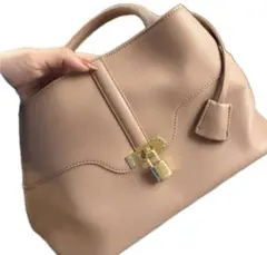 【12h以内発送】 SNIDEL パッドロックバッグ ピンクベージュのサムネイル
