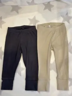 H&M ＊オーガニックコットン レギンス＊2枚セットのサムネイル