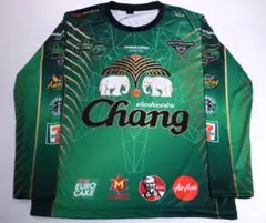 長袖プラクティスシャツ チャーン タイ ユニフォーム 新品 XL グリーン