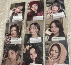 TWICE オンラインくじ 9枚セット