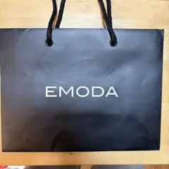 EMODA ショップ袋 ショッパー ブラックのサムネイル