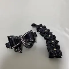 【最終値下げ】花形バナナクリップ・ヘアバレッタ　まとめ売り