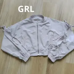【GRL】袖リボン ショート丈 ブルゾン 春夏のサムネイル