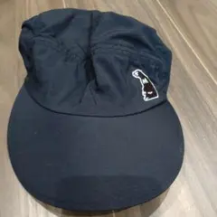 【曲がってます！】くまワンポイント　キャップ　ユニセックス（モンベル）