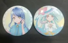 名探偵プリキュア　極楽湯　コラボ　缶バッジ キュアエクレール　帆羽くれあ