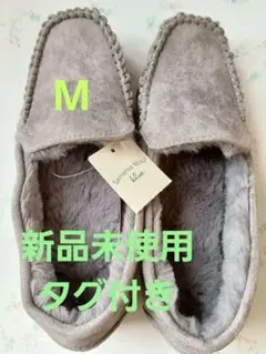 Samantha Mos2 グレー モカシン M