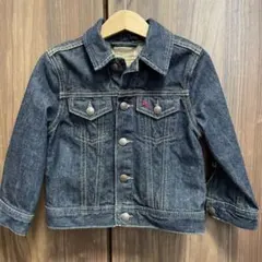 ☆極美品☆ ラルフローレン　インディゴブルー Gジャン サイズ100