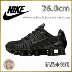 Nike Shox TL Black and Max Orange 26cm新品