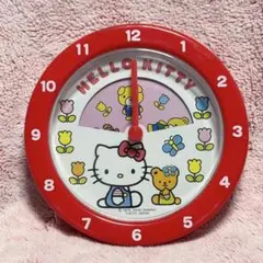 【平成レトロ】ハローキティ アナログ時計 2000年製