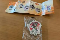 くら寿司　猗窩座　鬼滅の刃　ラバーチャーム、びっくらポン