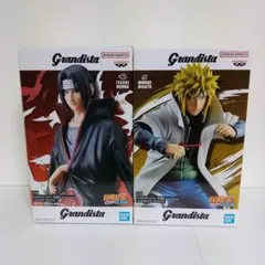 (未開封)NARUTO　grandista　うちはイタチ　波風ミナト　フィギュア