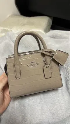 COACH コーチ モーガンカードケース オンチェーン クロコ型押し - メルカリ