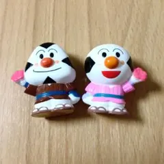 アンパンマン　指人形　ゆび人形　ソフビ　おむすびマン　こむすびまん