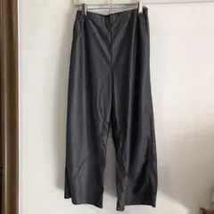 長脚コーデュロイワイドパンツ