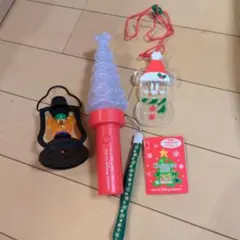 東京ディズニーリゾート クリスマス ペンライト　雪だるま　ハロウィン　ライト