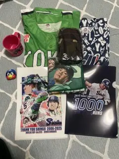 ヤクルトスワローズ 長岡秀樹 応援グッズ - メルカリ