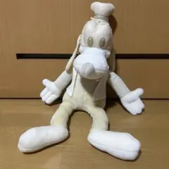 東京ディズニーランド　グーフィーのぬいぐるみ　ホワイト　ハンドメイドの服