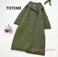 TOTEME トーテム キルティングコート ブラック - メルカリ