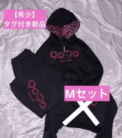 9090girl OG Logo Glitter セットアップ