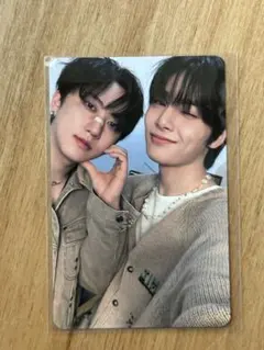 スキズ 韓国 FC 4期トレカ チャンビン&アイエン