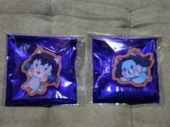 鬼滅の刃　バレンタイン　アニマルクッキーバッジ　伊之助　アオイ