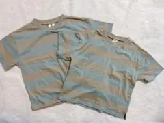 Samansa Mos2 Lagom シャツ 110 120 リンクコーデ　兄弟