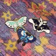 蝶モチーフ ブローチ3点セット